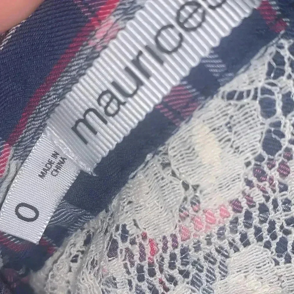 Maurice’s button down plaid shirt - Picture 3 of 4